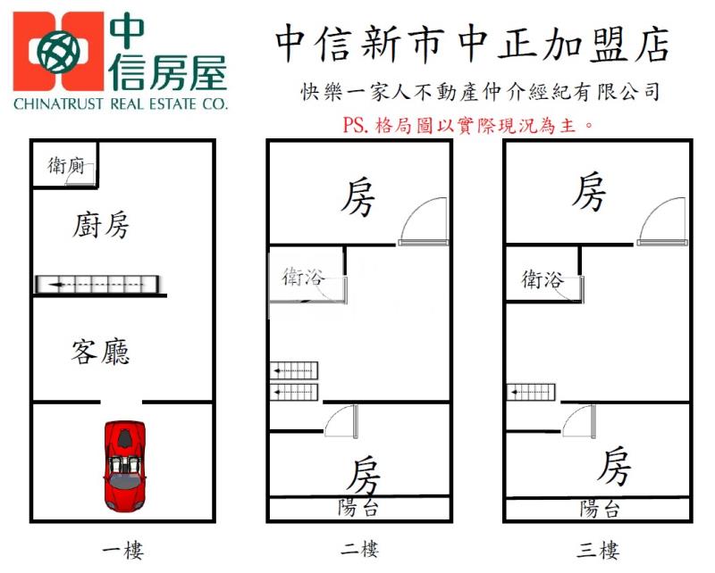 將軍整新美四房透天房屋室內格局與周邊環境