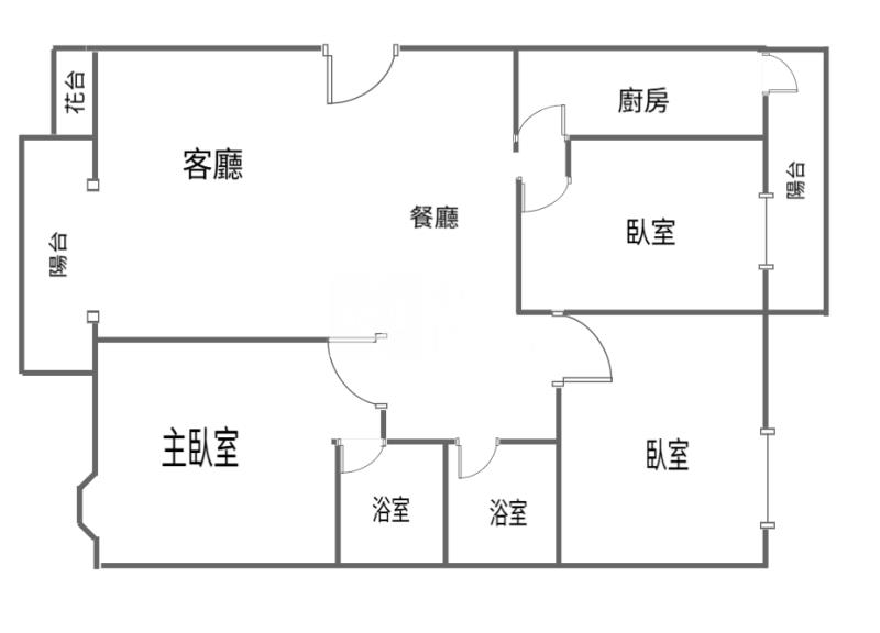 【奔馳】中山芳鄰房屋室內格局與周邊環境