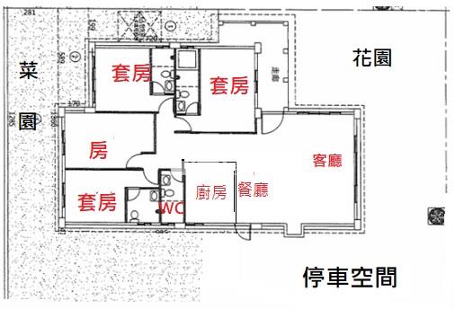 日式獨棟花園別墅房屋室內格局與周邊環境