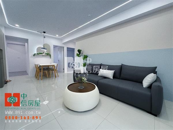 麻魚寮全新整理車位3房房屋室內格局與周邊環境