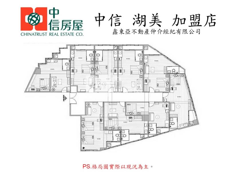 台南大學收租9套房大樓A房屋室內格局與周邊環境