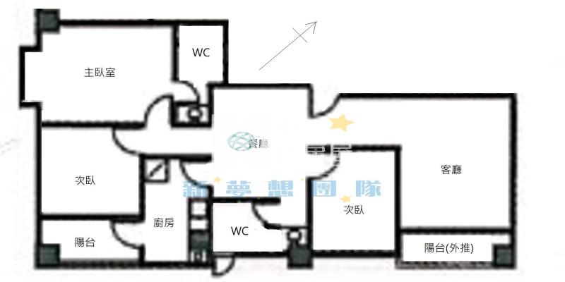 【新夢想】金溪重劃旁登峰景觀優美3房車房屋室內格局與周邊環境