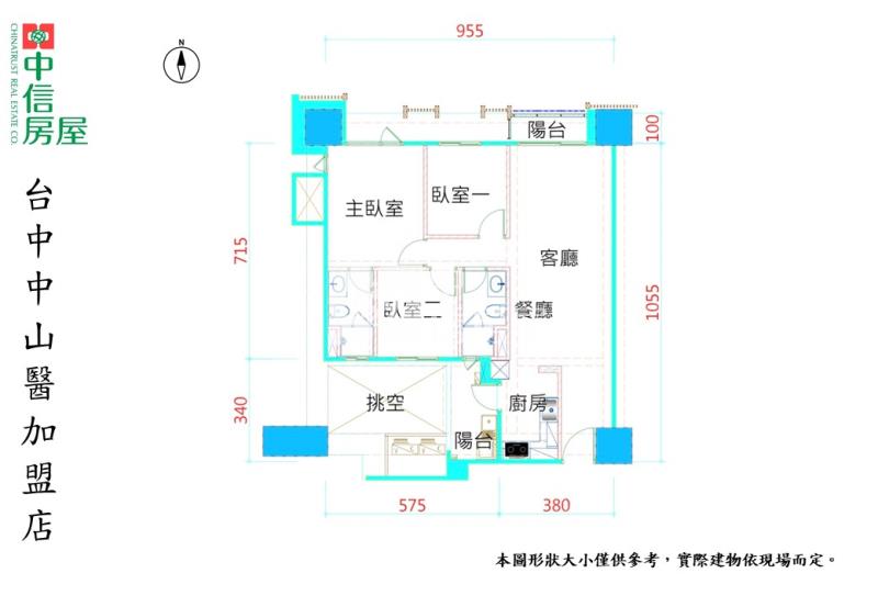 浩瀚湖濱城最美棟別面公園三房平車房屋室內格局與周邊環境