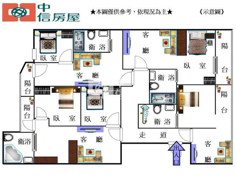 c-09山鶯路收租美寓房屋室內格局與周邊環境