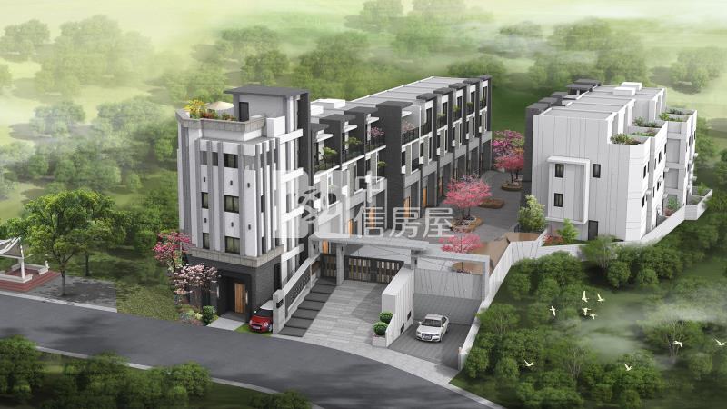 新社森林花園電梯別墅D棟房屋室內格局與周邊環境