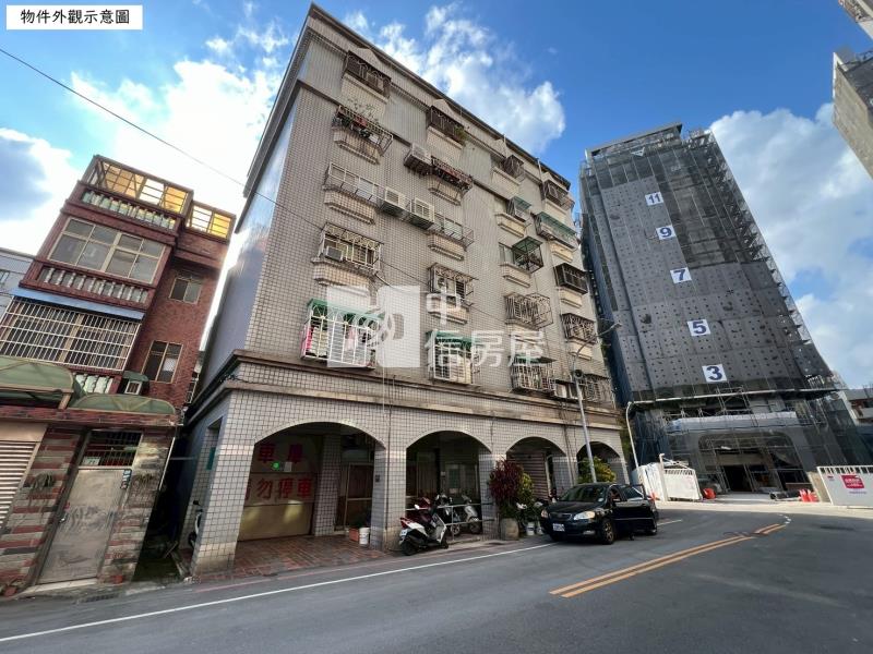 6W27藝文商圈慈華街邊間華廈房屋室內格局與周邊環境