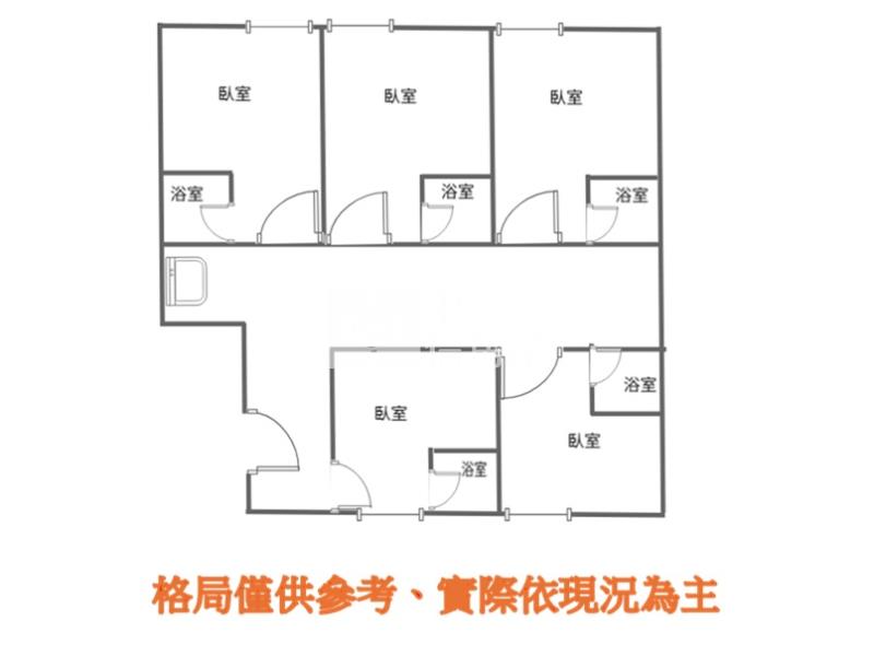 【神馬】平鎮南勢公寓四樓5套房房屋室內格局與周邊環境