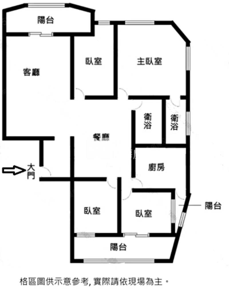 【安家】藝文特區G11站 超值4房車房屋室內格局與周邊環境