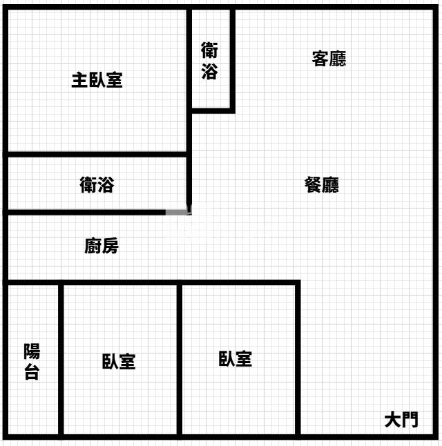 龍潭中豐路旁全新景觀三房車房屋室內格局與周邊環境