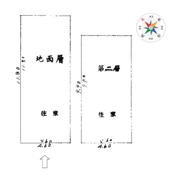 彰化交流道臨路透天房屋室內格局與周邊環境
