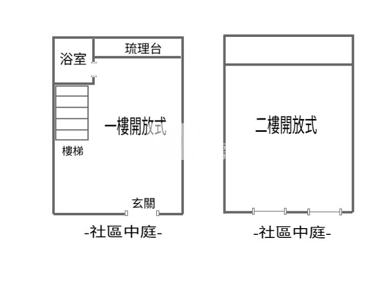【奔馳】星馳市挑高金店面房屋室內格局與周邊環境