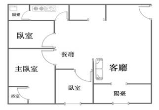 【奔馳】厚生新紀元優質3房房屋室內格局與周邊環境