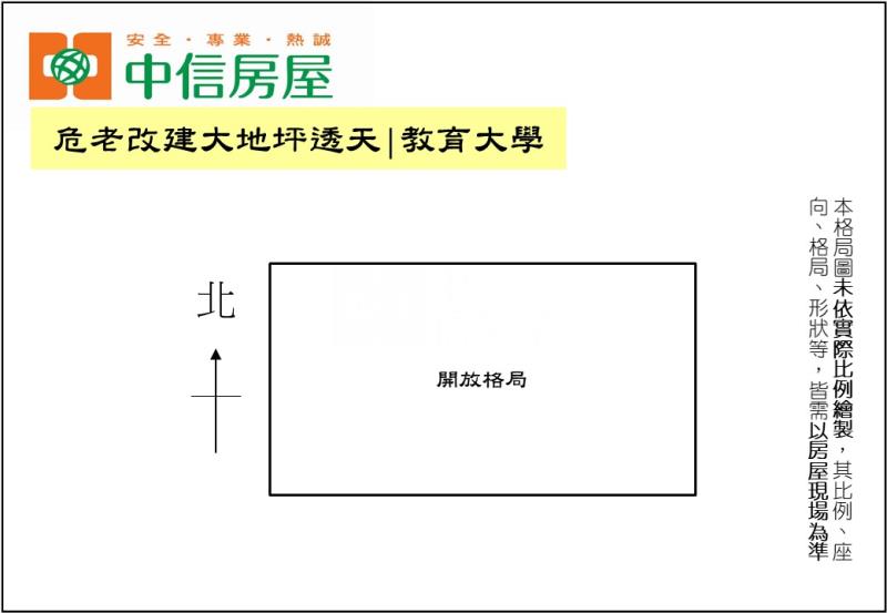 危老改建大地坪透天|教育大學房屋室內格局與周邊環境
