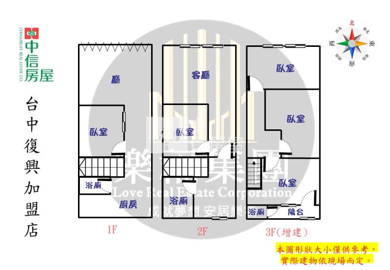 近科博館賺錢美透天房屋室內格局與周邊環境