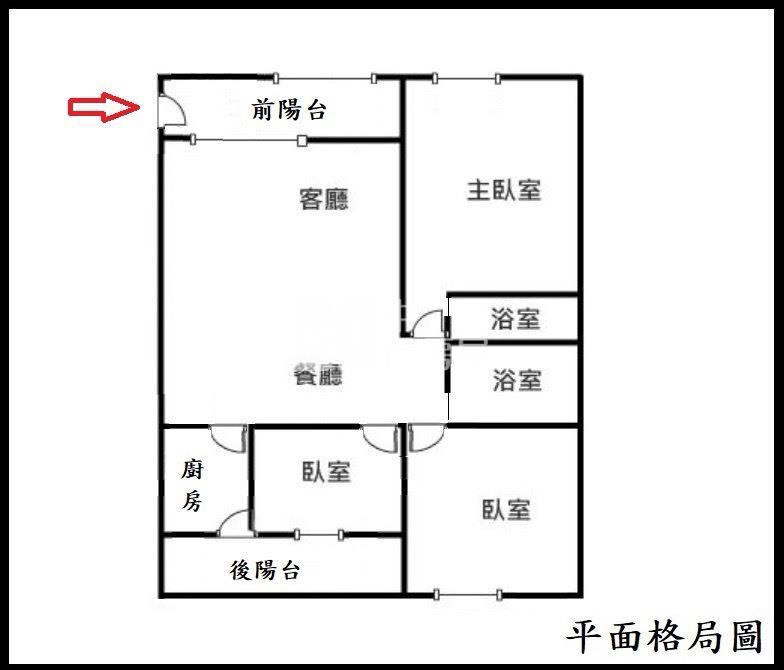【安家】平鎮平興國小美3房房屋室內格局與周邊環境