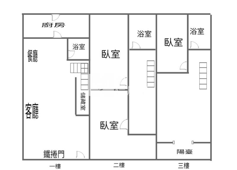 八德廣興路整新透天房屋室內格局與周邊環境
