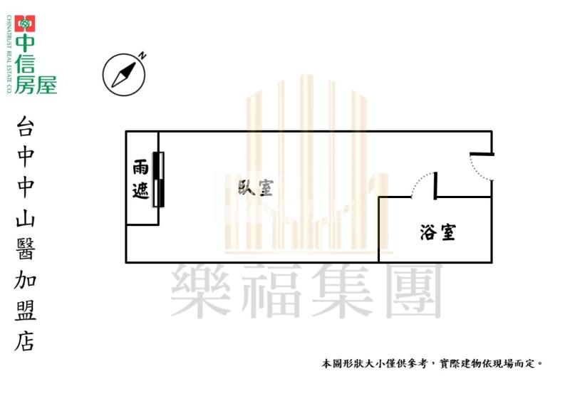 拓程商旅｜逢甲商圈穩定收租套房房屋室內格局與周邊環境