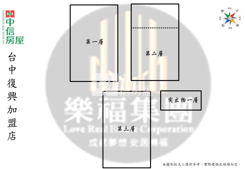 溪洲豪華氣派合法輕屋齡丁工廠房+3樓透天房屋室內格局與周邊環境