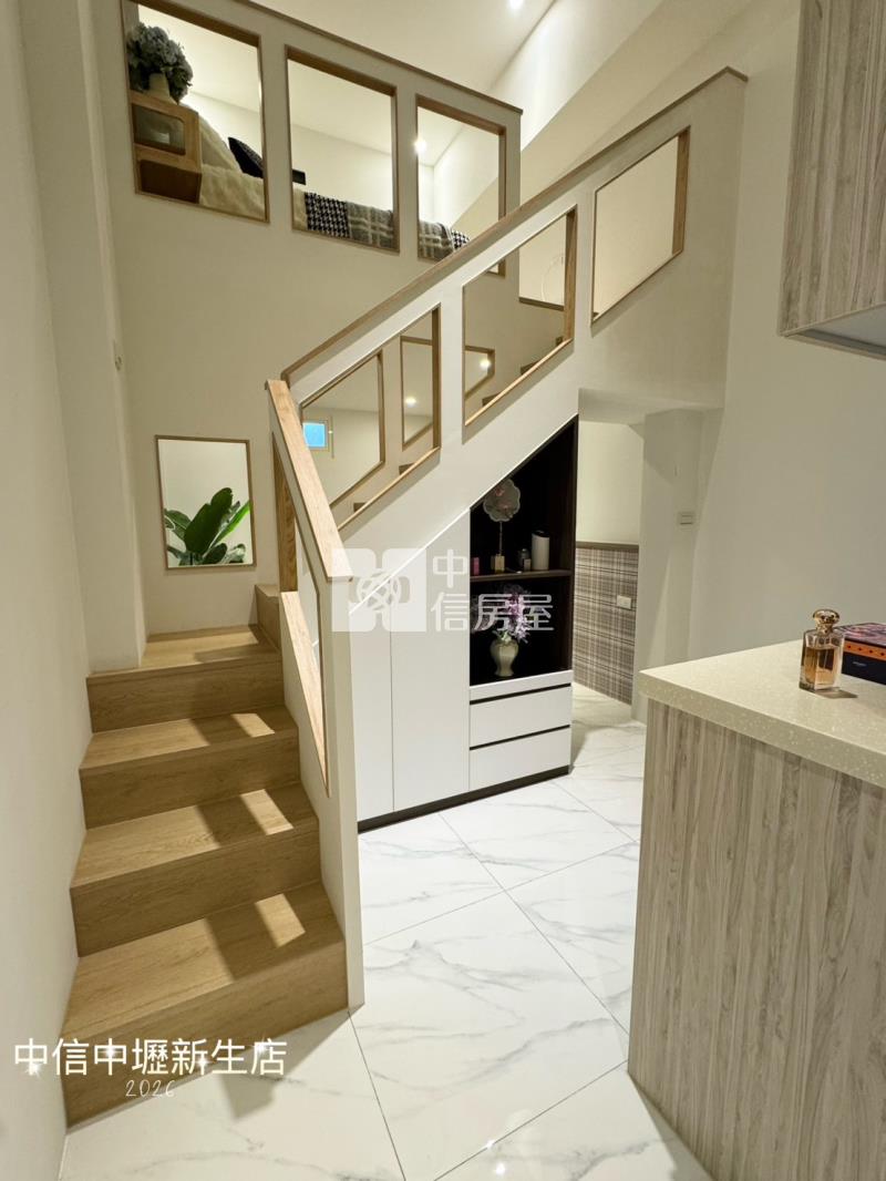 捷運G08走路3分鐘.飯店式精品樓中樓套房房屋室內格局與周邊環境