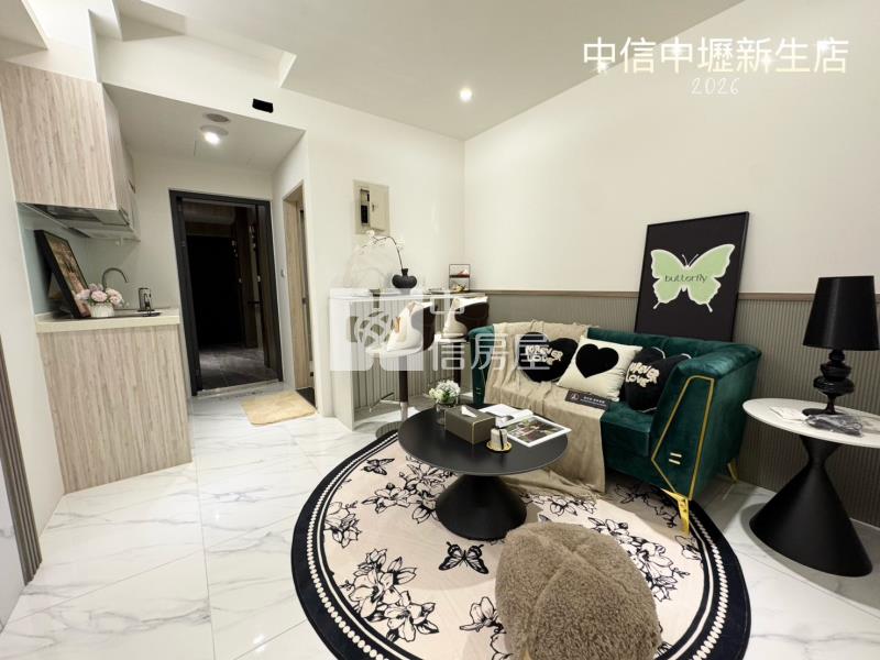 捷運G08走路3分鐘.1+1飯店式套房房屋室內格局與周邊環境