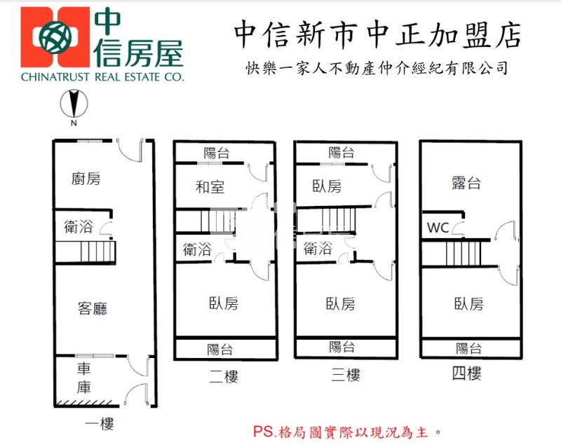 新市南科超大坪數5房車墅房屋室內格局與周邊環境