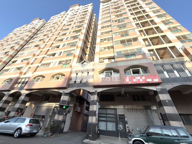 水湳經貿大視界雙車金店面房屋室內格局與周邊環境