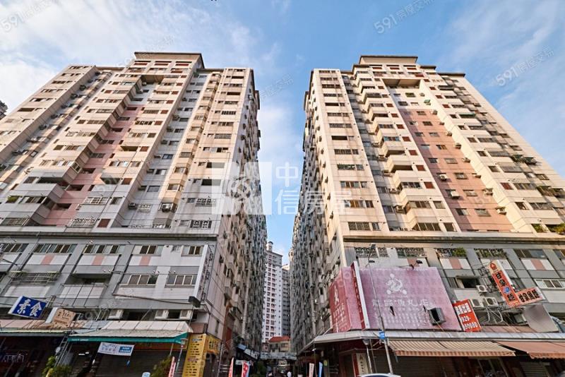 (長億城陽光區)工學商圈全新整理三房美厦房屋室內格局與周邊環境