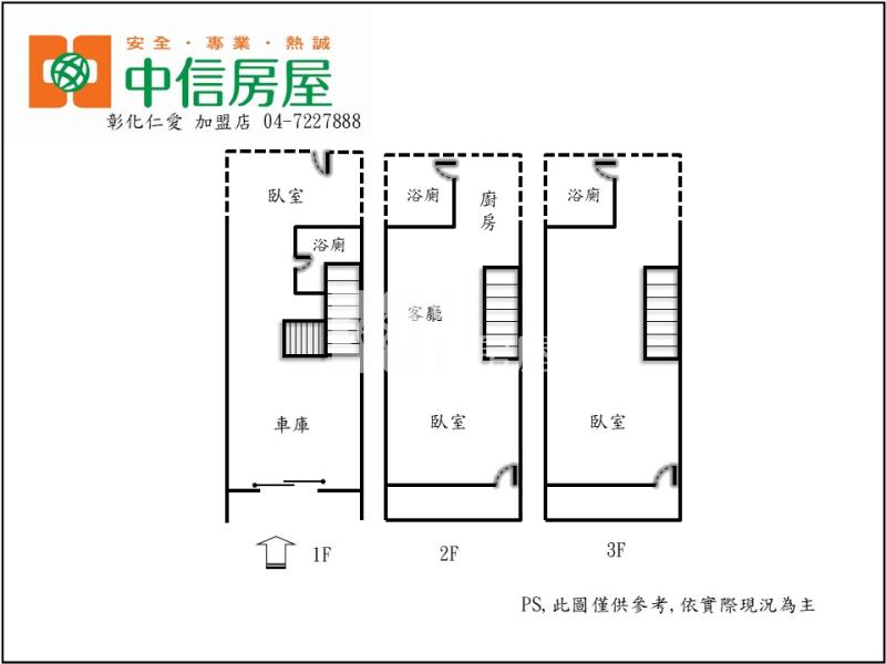 員集路全新整理透天房屋室內格局與周邊環境