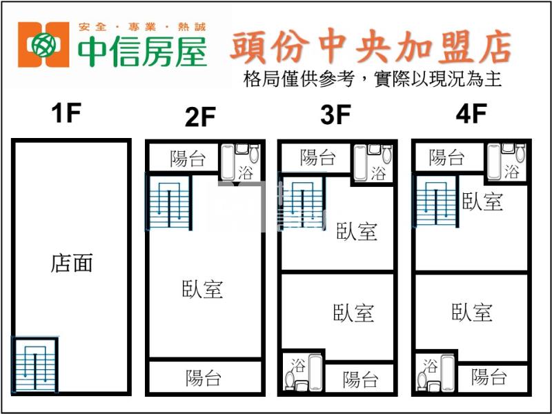 大埔一街美住店房屋室內格局與周邊環境