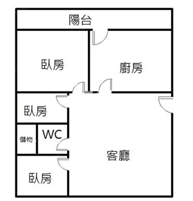 楊梅電梯三房車房屋室內格局與周邊環境