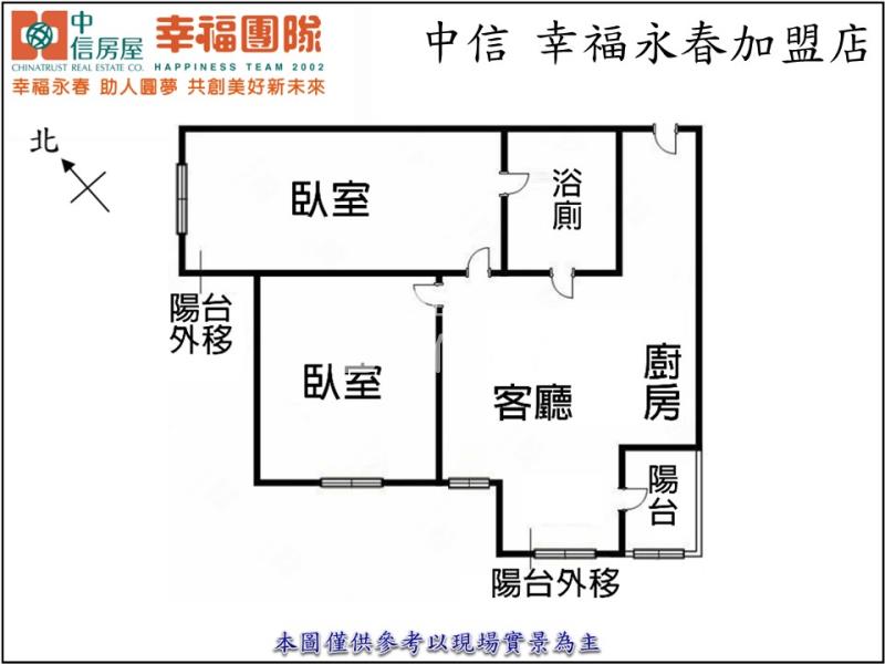 新光遠百震後2房小豪宅房屋室內格局與周邊環境