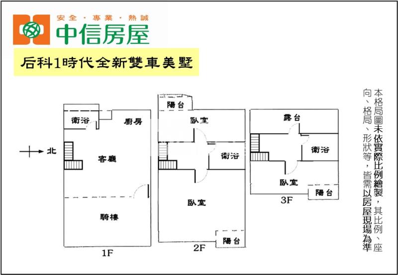 后科1時代全新雙車美墅房屋室內格局與周邊環境