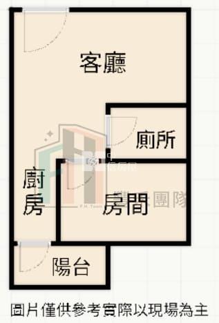 【豐禾】(專)大園工業區一房一廳房屋室內格局與周邊環境