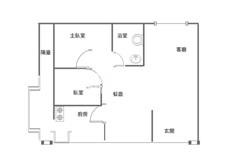 【神馬】機捷A22龍騰MRT露臺戶2+1房房屋室內格局與周邊環境