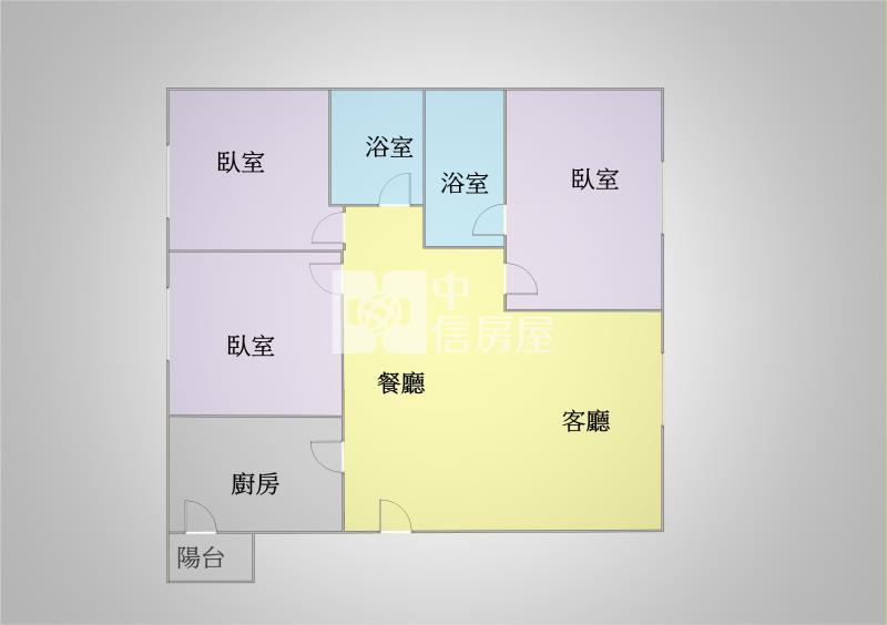 法國之星三房車房屋室內格局與周邊環境