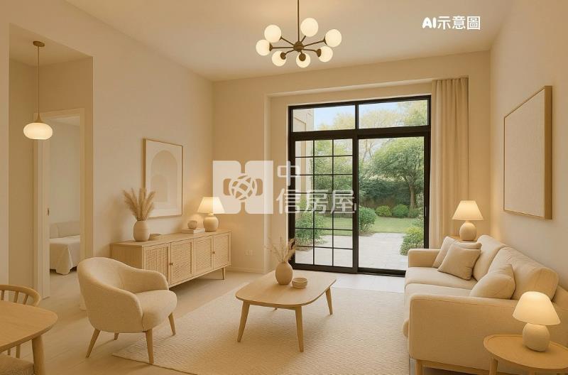 內壢庭院挑高3.8米兩房車房屋室內格局與周邊環境