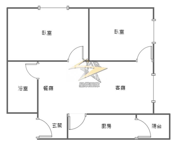 【星鑽】(專委)青埔A19高樓層永久景觀2房車房屋室內格局與周邊環境