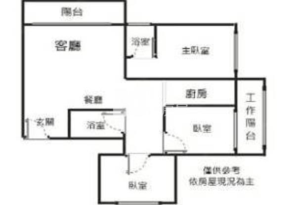 瑞塘國小優質採光3房+車位房屋室內格局與周邊環境