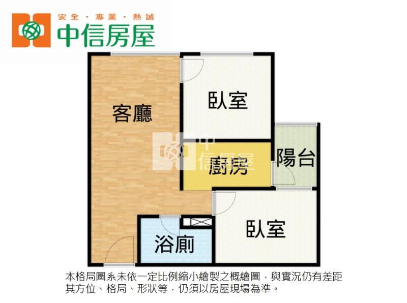 《獨家專任》觀音市心絕美海景2房房屋室內格局與周邊環境