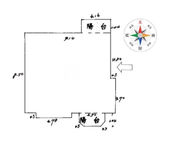 太平歡喜樓運動公園三房美華廈房屋室內格局與周邊環境