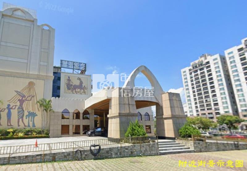 D033花蓮吉安飯店[中信-新莊捷運加盟店]房屋室內格局與周邊環境