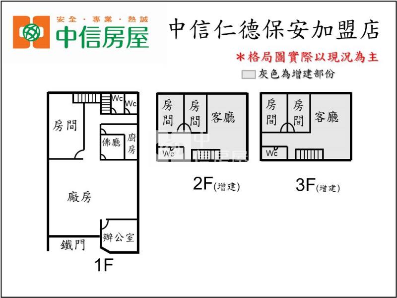仁德德洋路建地廠房房屋室內格局與周邊環境