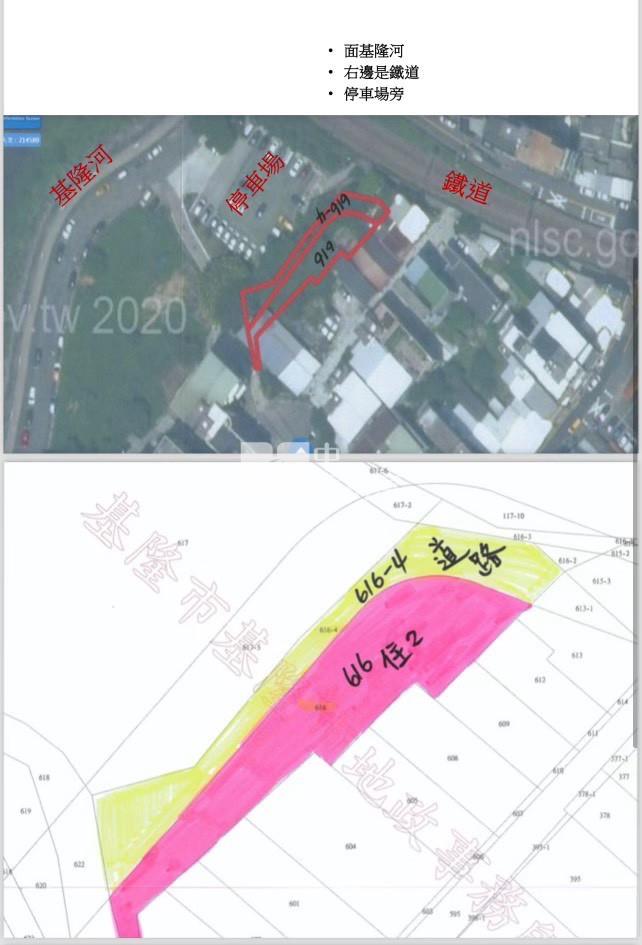 ▲暖暖建地房屋室內格局與周邊環境