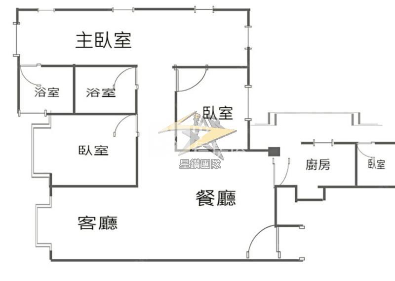 【星鑽】正平鎮車站超大4房平面車位房屋室內格局與周邊環境
