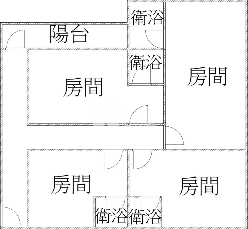 後庄四套房平車美廈房屋室內格局與周邊環境