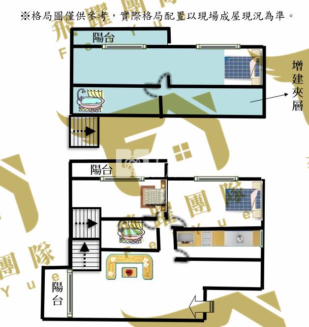 楊梅快速路旁有整理3房房屋室內格局與周邊環境