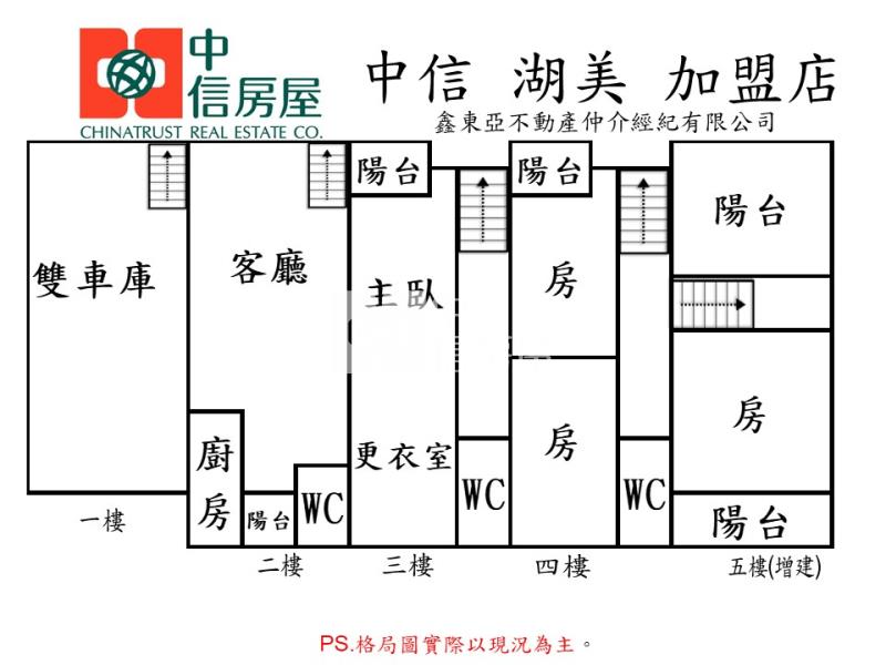 大港國小雙車墅(專)房屋室內格局與周邊環境