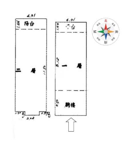 近水安宮捷運大墩商圈敦煌華廈1+2樓店房屋室內格局與周邊環境