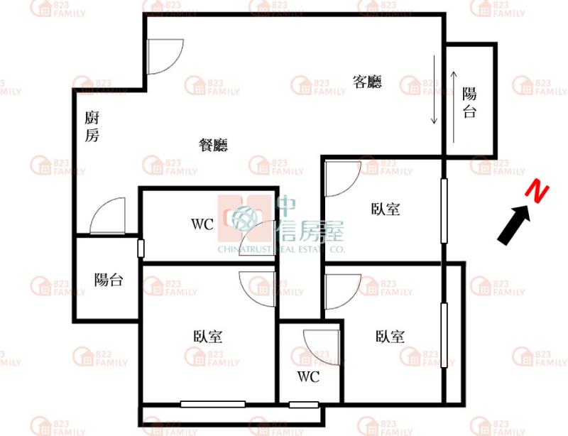 北太平綠雅圖全新三房平車房屋室內格局與周邊環境