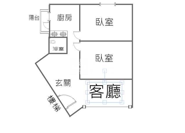 桃園夜市捷運公寓房屋室內格局與周邊環境